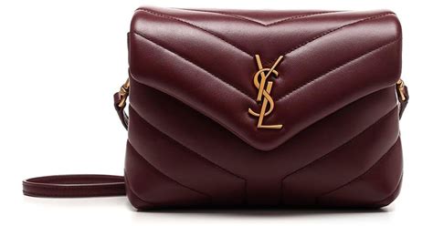 yves saint laurent borsa bordeaux